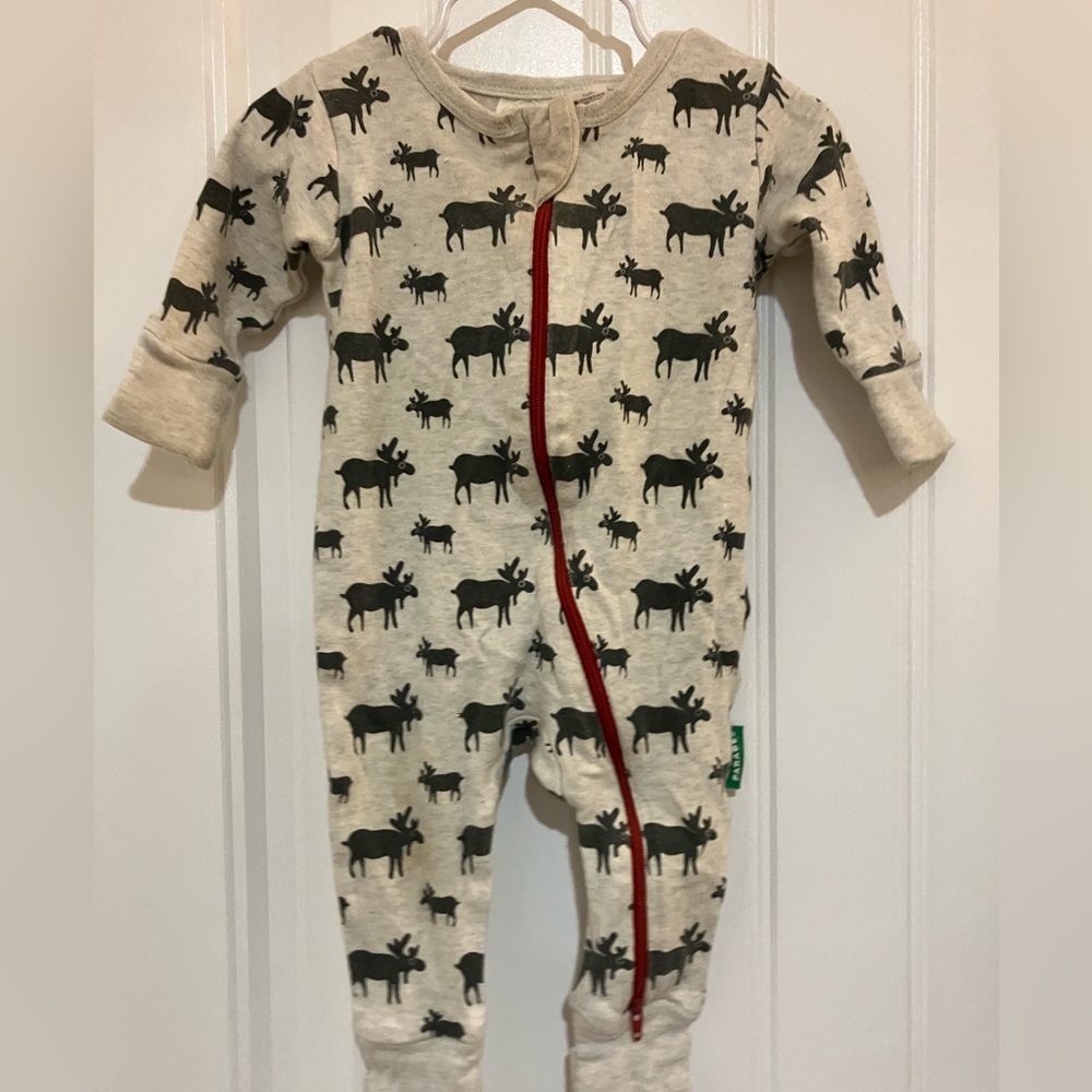 Parade Organics moose sleeper 3-6 month